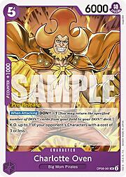Charlotte Oven · Pre-Release Stamp OP08-061