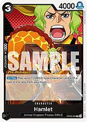 Hamlet · Pre-Release Stamp OP08-090