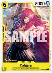 Kalgara · Pre-Release Stamp OP08-099