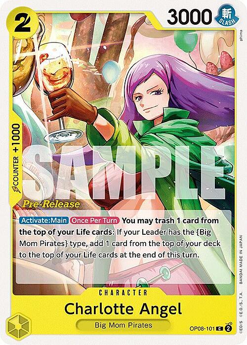 Charlotte Angel Card Front