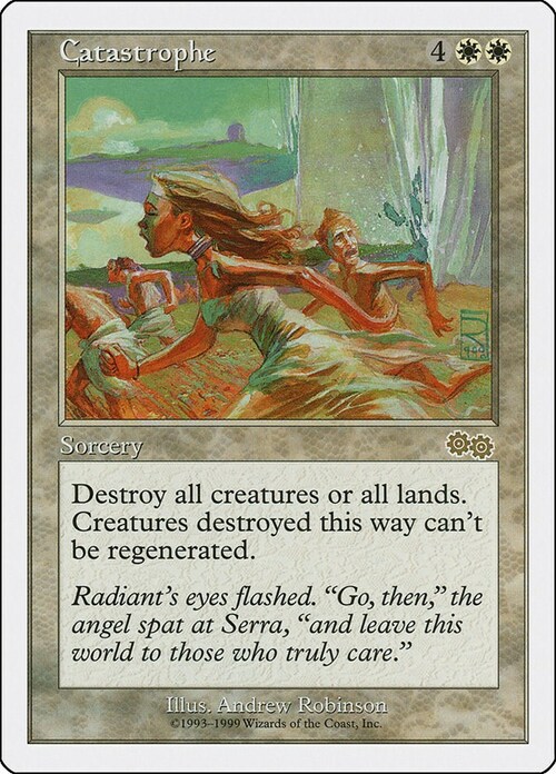 Catastrophe Card Front