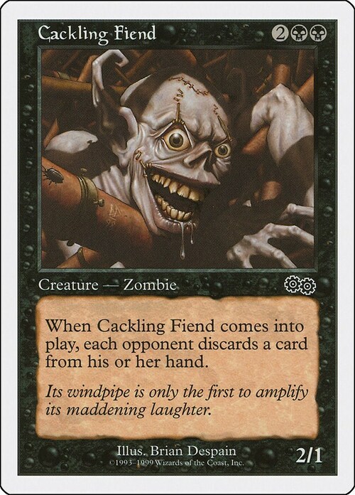 Demone Ghignante Card Front