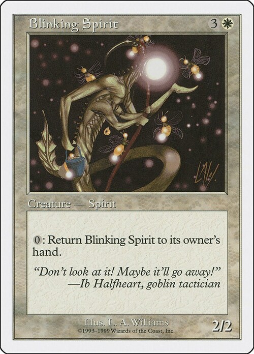 Blinking Spirit Card Front