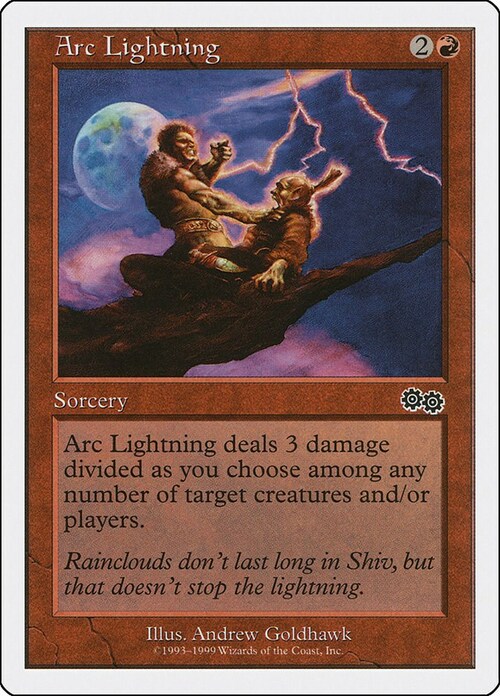 Arc Lightning Card Front