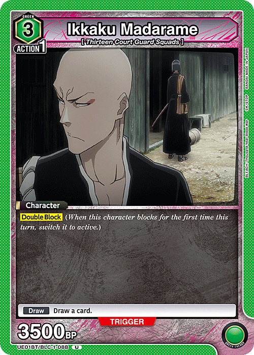 Ikkaku Madarame Card Front