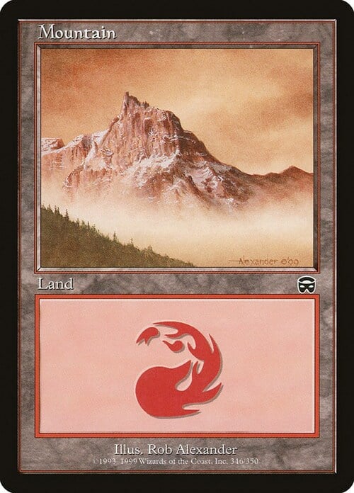 Mountain Card Front