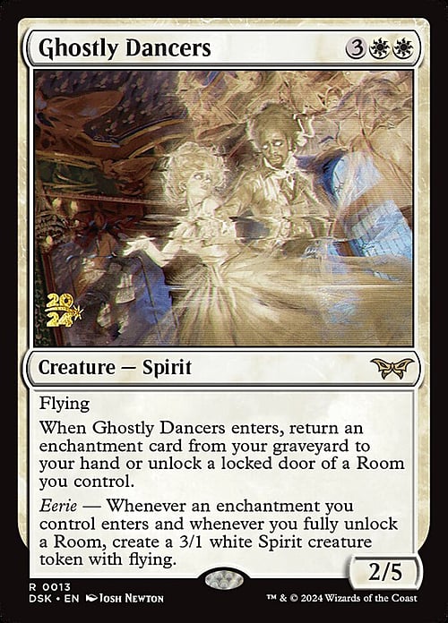 Ghostly Dancers Card Front