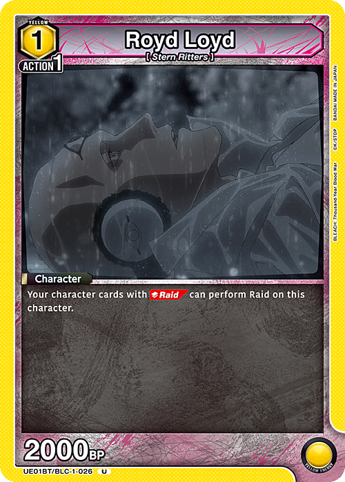 Royd Loyd Card Front