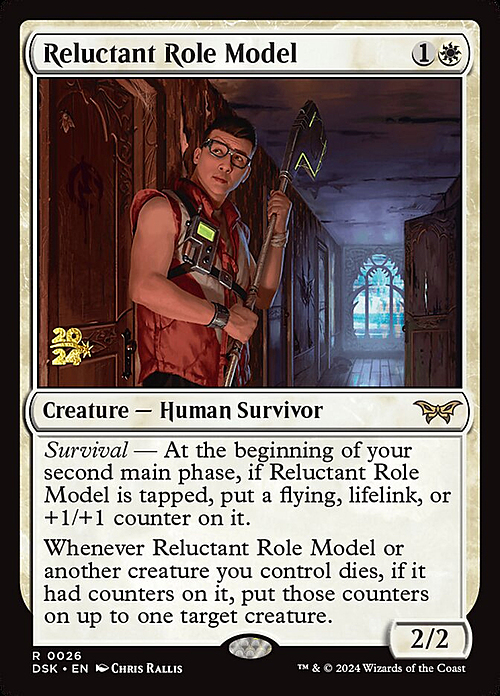 Reluctant Role Model Card Front