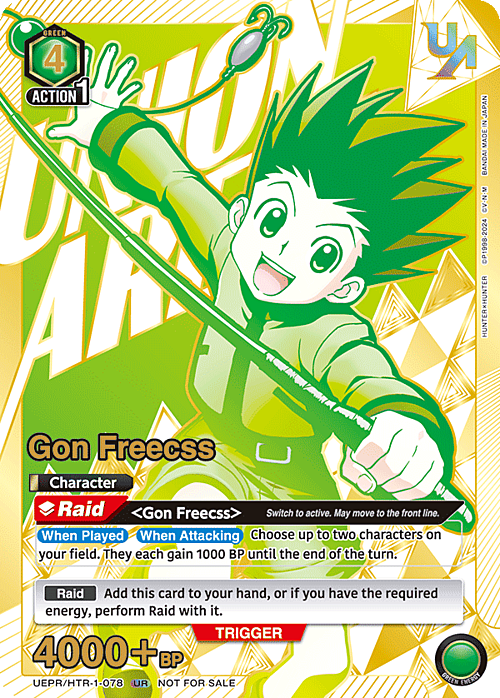 Gon Freecss Card Front