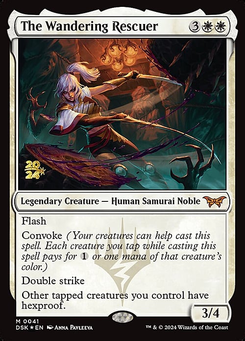 The Wandering Rescuer Card Front