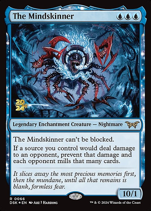 The Mindskinner Card Front