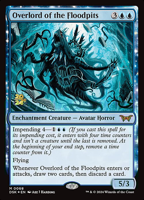 Overlord of the Floodpits Card Front