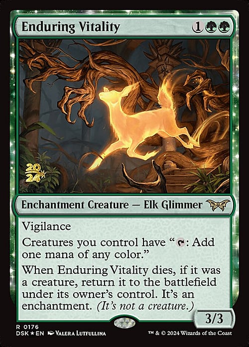 Enduring Vitality Card Front