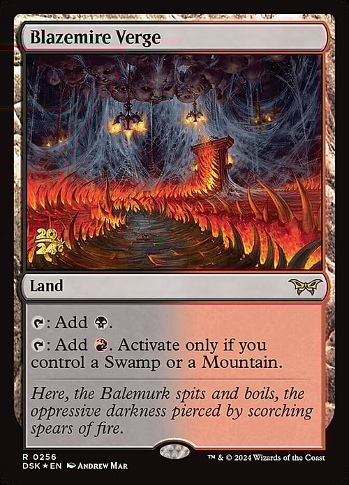 Blazemire Verge Card Front