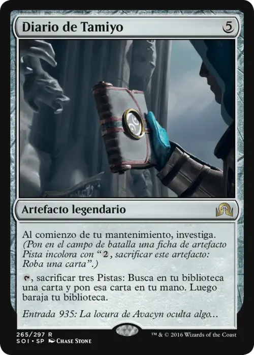 Diario di Tamiyo Card Front