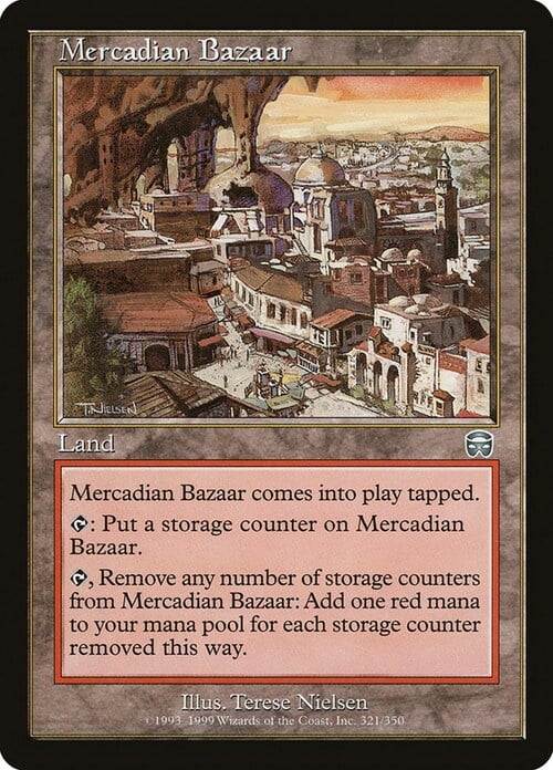 Mercadian Bazaar Card Front