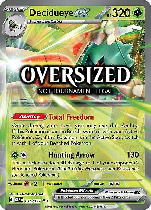 Decidueye ex Card Front