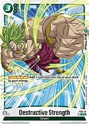 Destructive Strength · Foil Altered FS03-16a