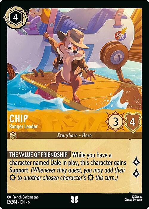 Chip - Ranger Leader Card Front