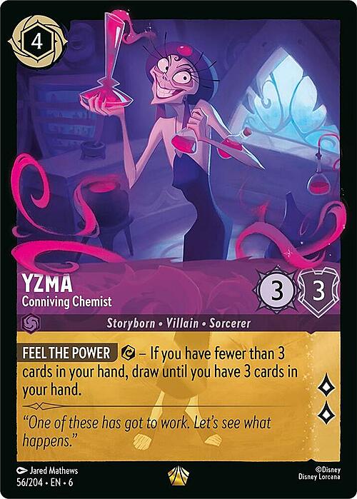 Yzma - Conniving Chemist Frente