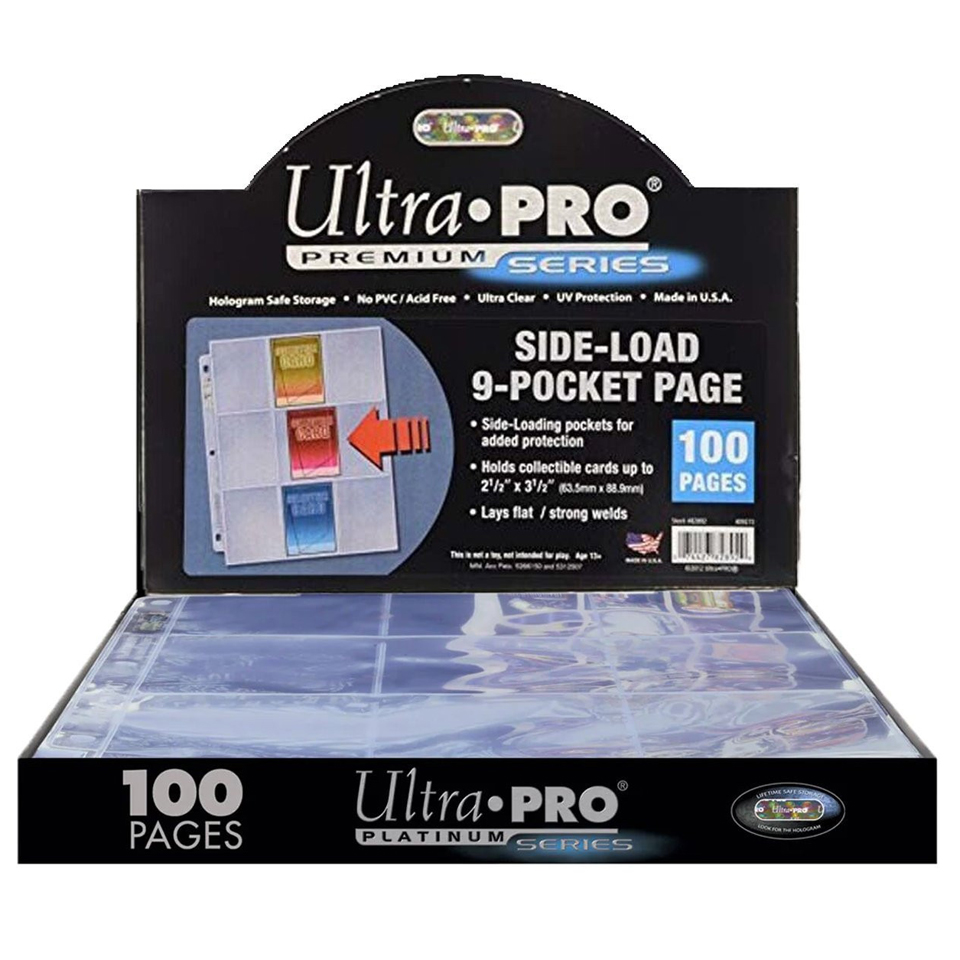 100 Ultra Pro 9-Pocket Side Load Pages