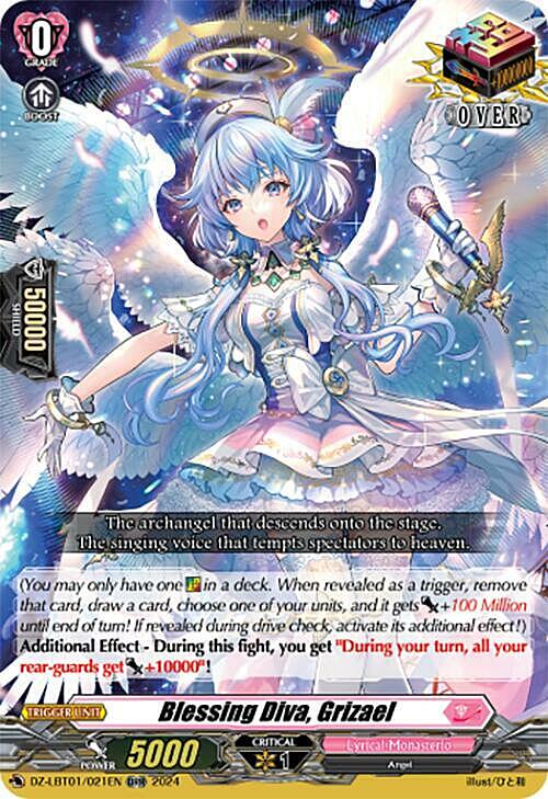 Blessing Diva, Grizael Card Front