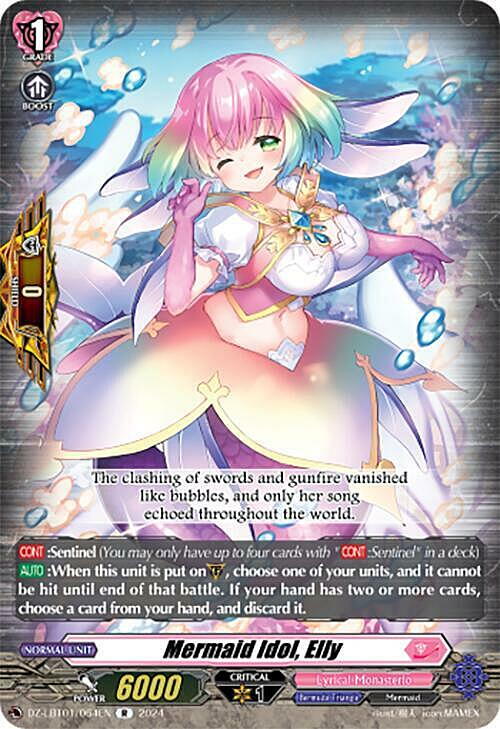 Mermaid Idol, Elly Card Front