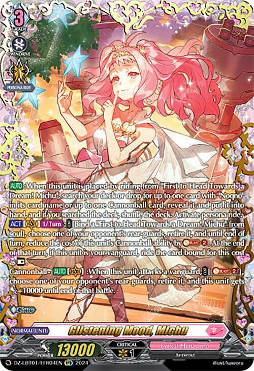 Glistening Mood, Michu Card Front