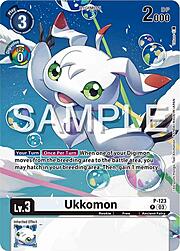 Ukkomon · Digimon Adventure 02: The Beginning Set P-123