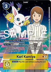 Kari Kamiya · Digimon Adventure 02: The Beginning Set P-127