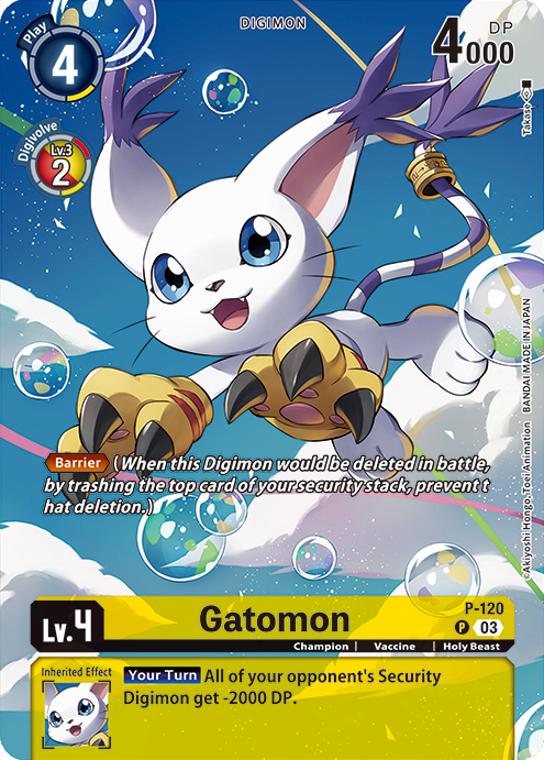 Gatomon Card Front