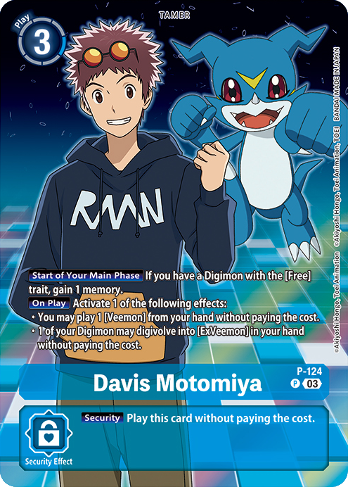 Davis Motomiya Card Front