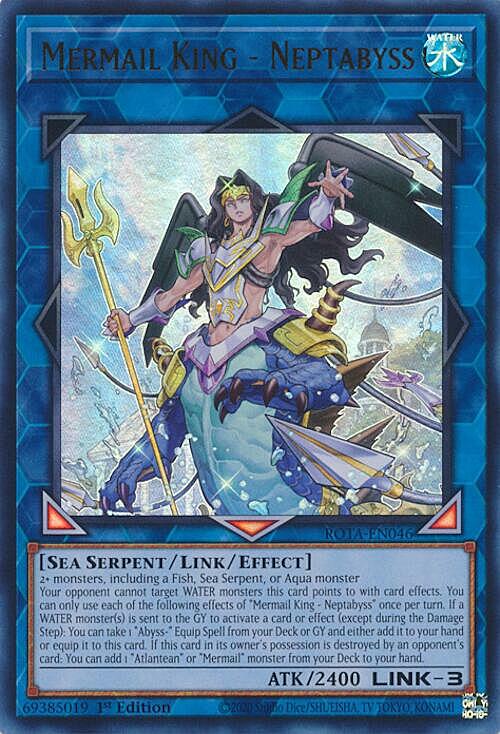 Mermail King - Neptabyss Card Front