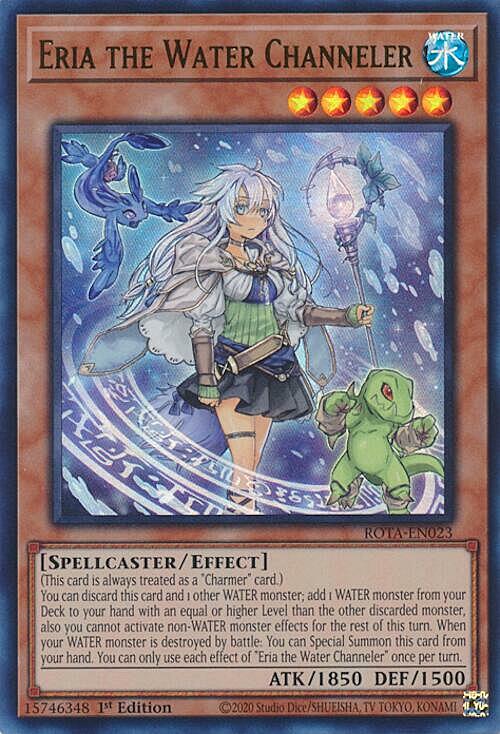Eria the Water Channeler Card Front