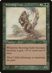 Snorting Gahr 272