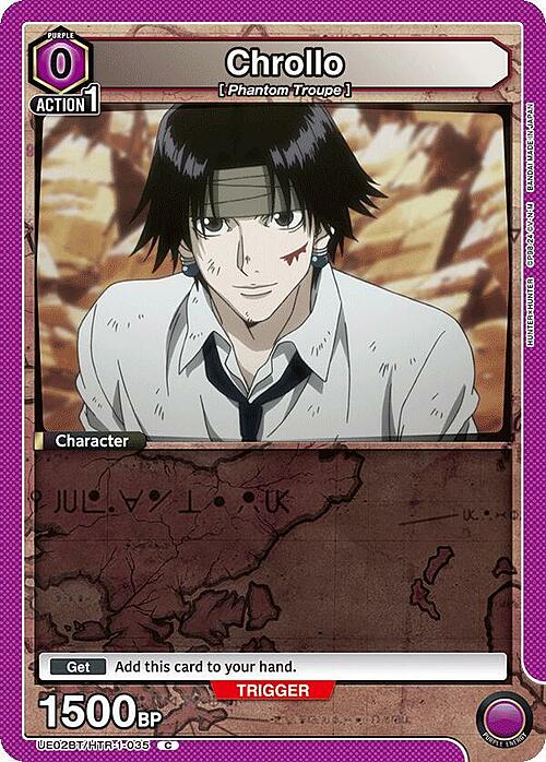 Chrollo Card Front