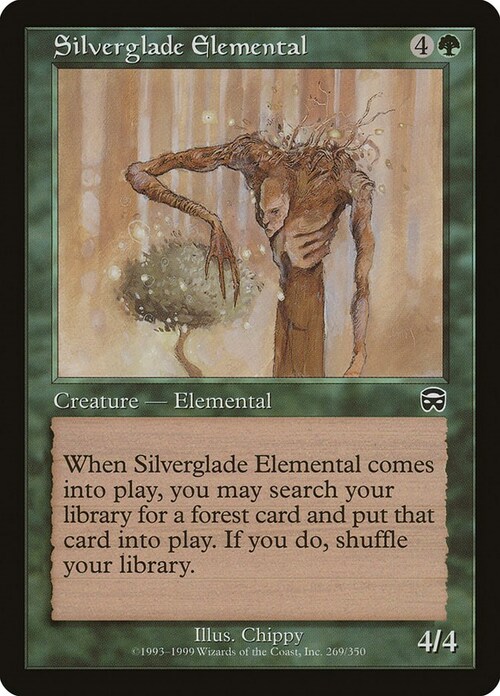 Silverglade Elemental Card Front