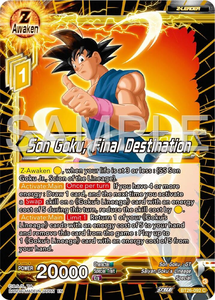 Son Goku, Final Destination Ultimate Advent | Dragon Ball Super ...