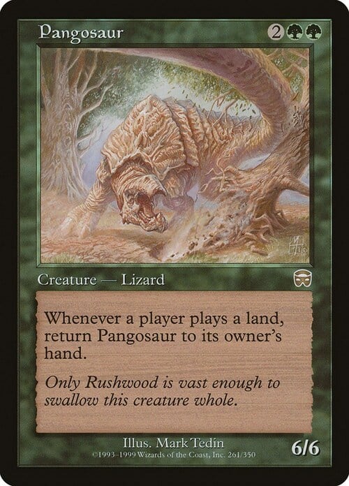 Pangosauro Card Front