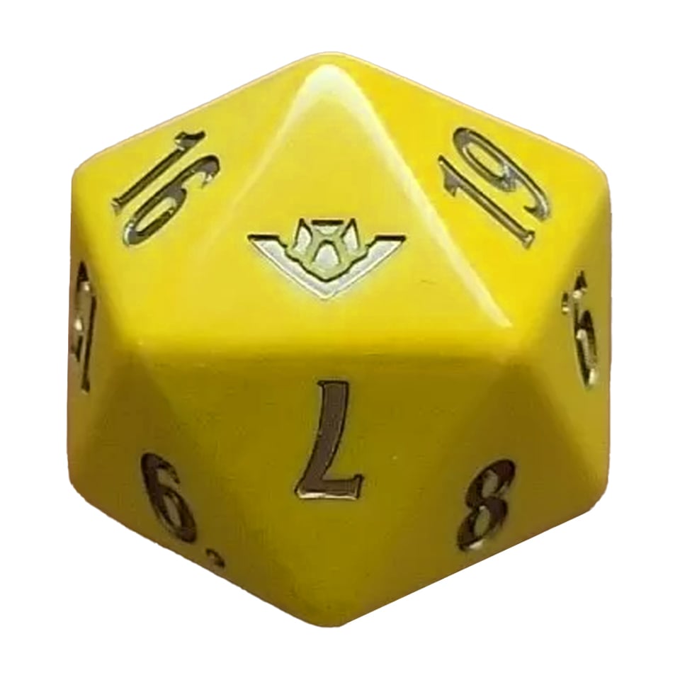 Outlaws of Thunder Junction | Promo "Golden Nugget" D20 Die