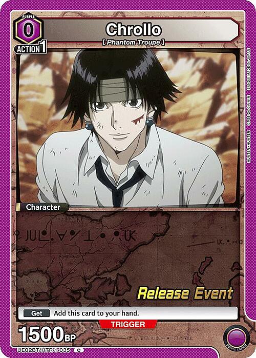 Chrollo Card Front