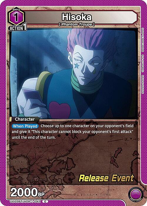 Hisoka Card Front