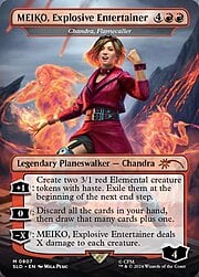 Chandra, Flamecaller · MEIKO, Explosive Entertainer 0807