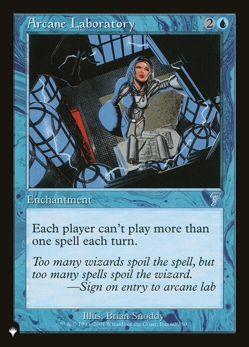 Arcane Laboratory Card Front