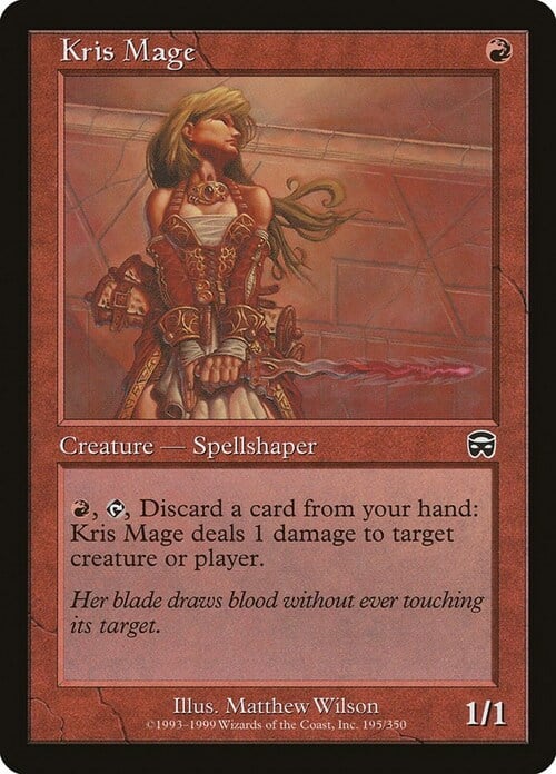 Kris Mage Card Front