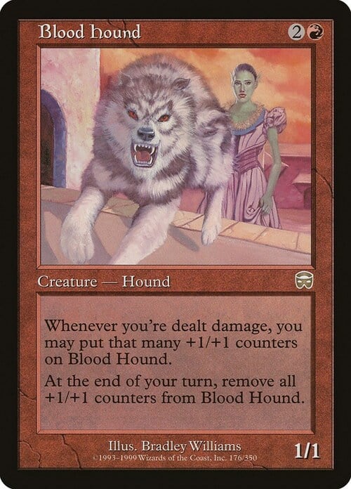 Blood Hound Card Front