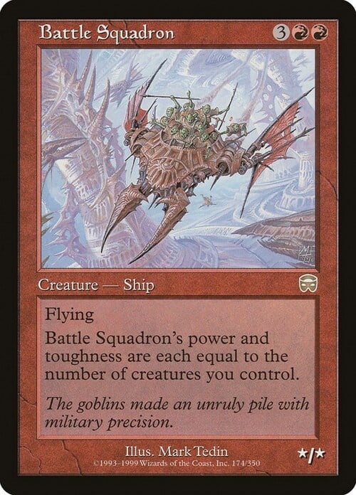 Battle Squadron Card Front