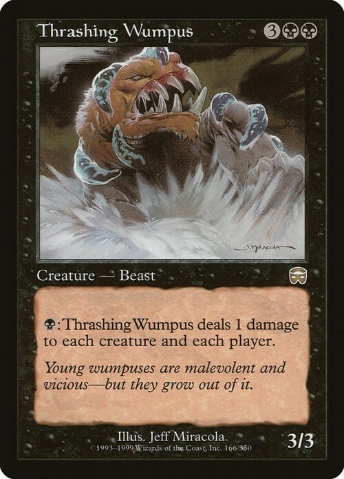 Thrashing Wumpus Card Front