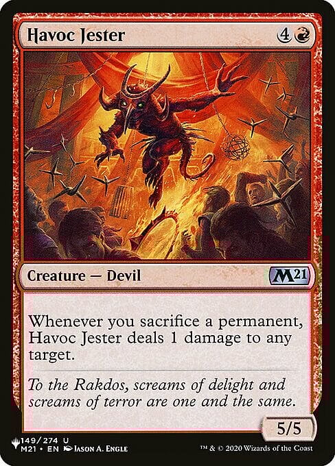 Havoc Jester Card Front